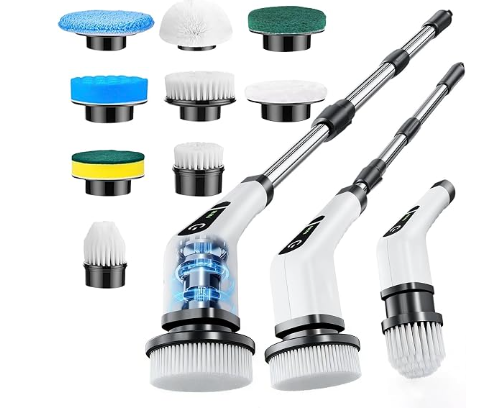 BROSSE ÉLECTRIQUE MULTIFONCTION 9 en 1
