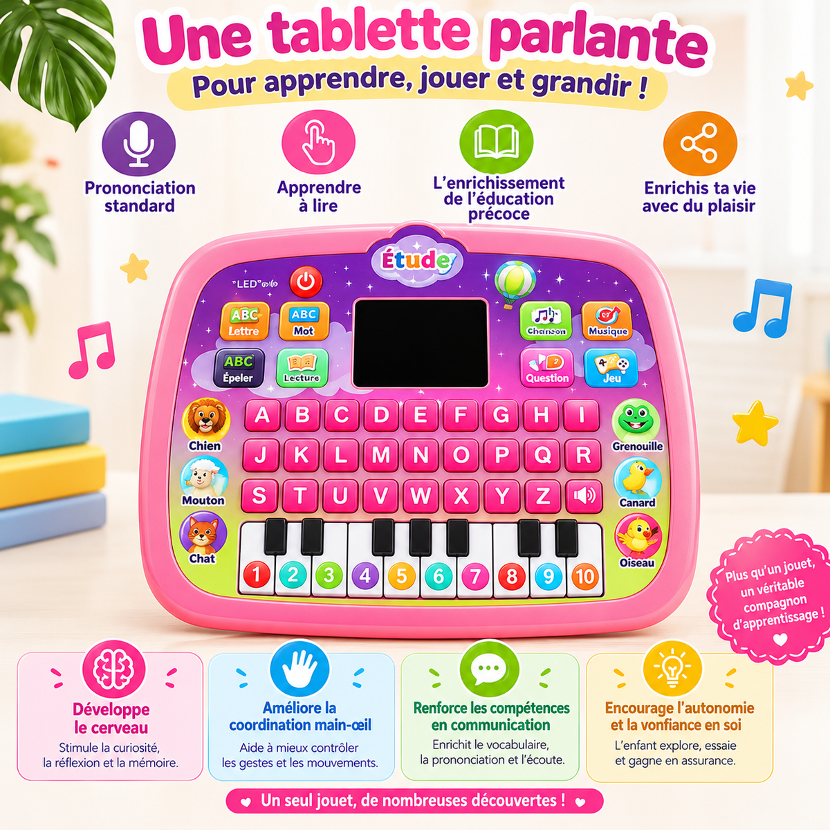 ORDINATEUR ÉDUCATIF POUR ENFANTS